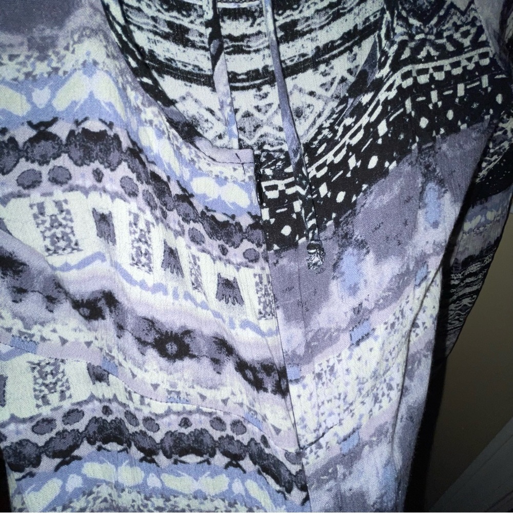 Aztec Patterned Blouse - Picture 3 of 7